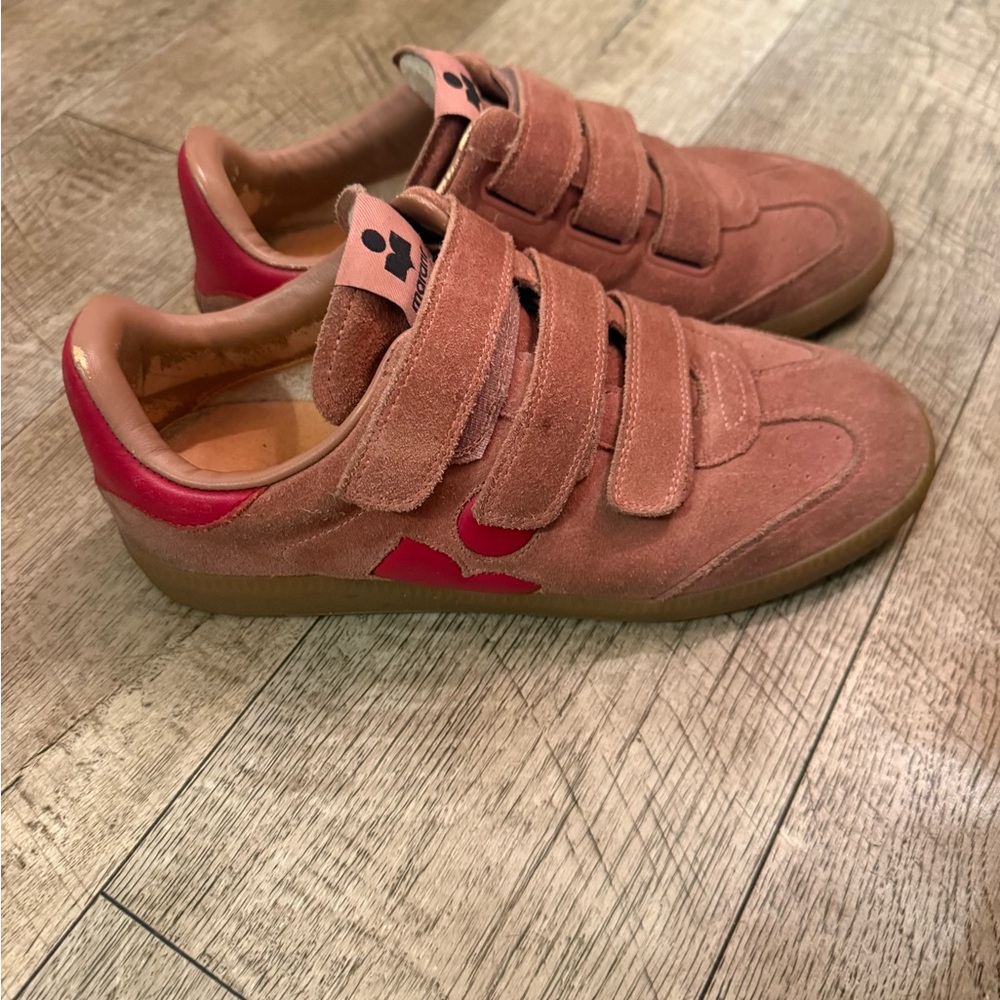 Isabel Marant women Sneakers in pink and Red
